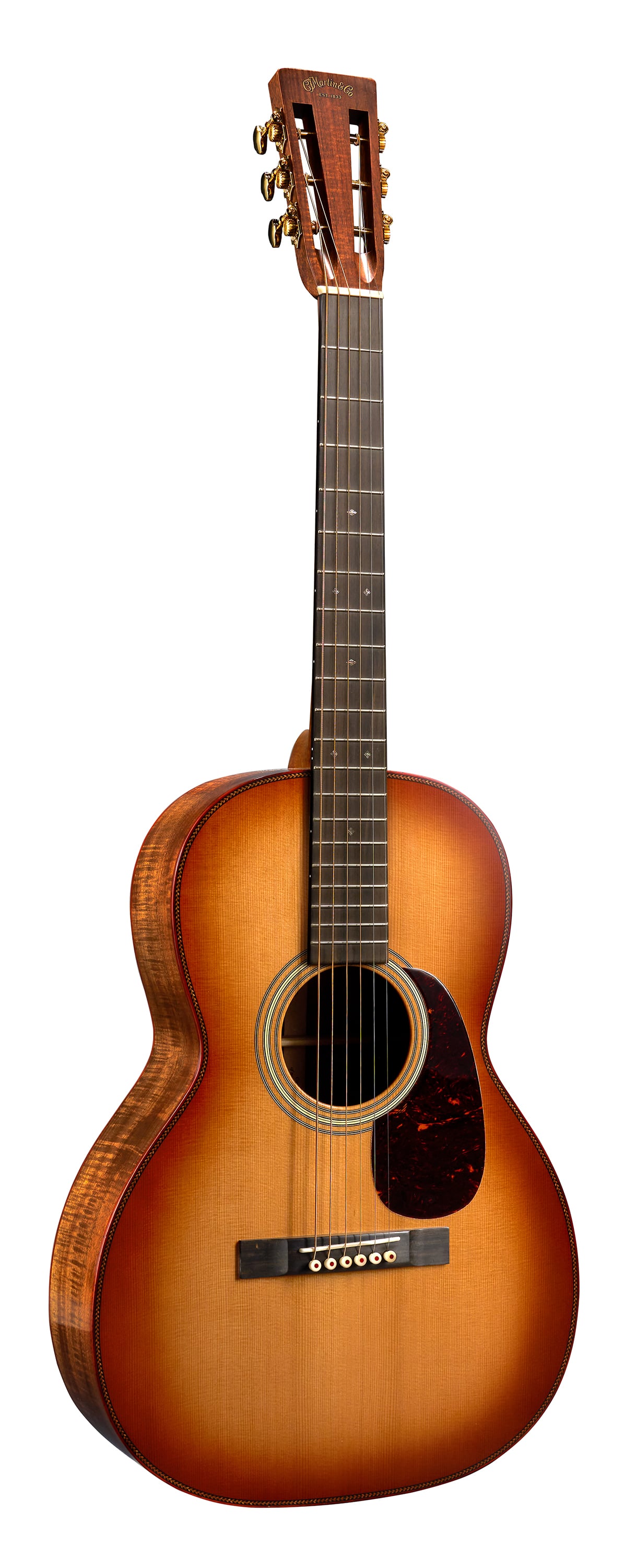 Front of Martin Custom Shop 0012 Tasmanian Blackwood Guitar image number 1
